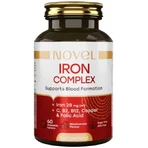 Железо Комплекс 28 мг Novel Iron Complex, 60 жевательных таблеток: цены и характеристики