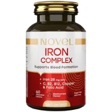 Железо Комплекс 28 мг Novel Iron Complex, 60 жевательных таблеток