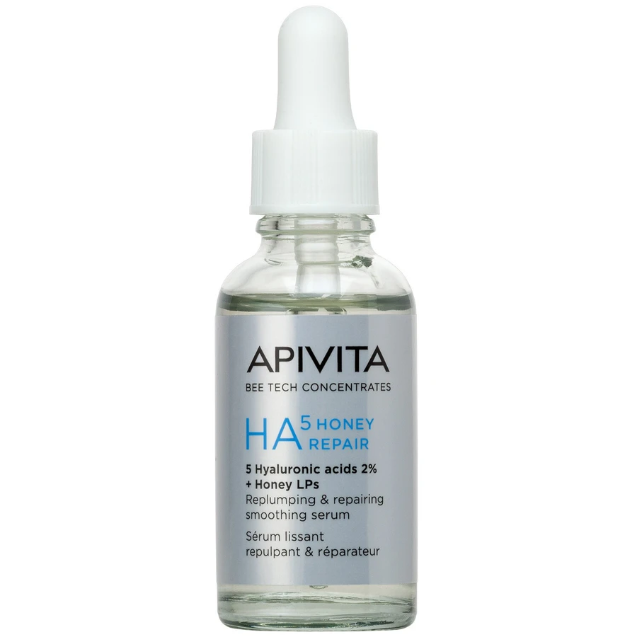 Сыворотка для лица Apivita Bee Tech Concentrates HA5 Honey Repair, восстанавливающая, для упругости и разглаживания кожи, 30 мл: цены и характеристики