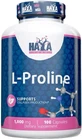 Пролін Haya Labs L-Proline 1000 мг, 100 капсул