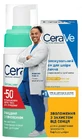 Набор по уходу за лицом CeraVe 2026: Дневной крем SPF50, 52 мл + Легкая пенка для очищения, 148 мл