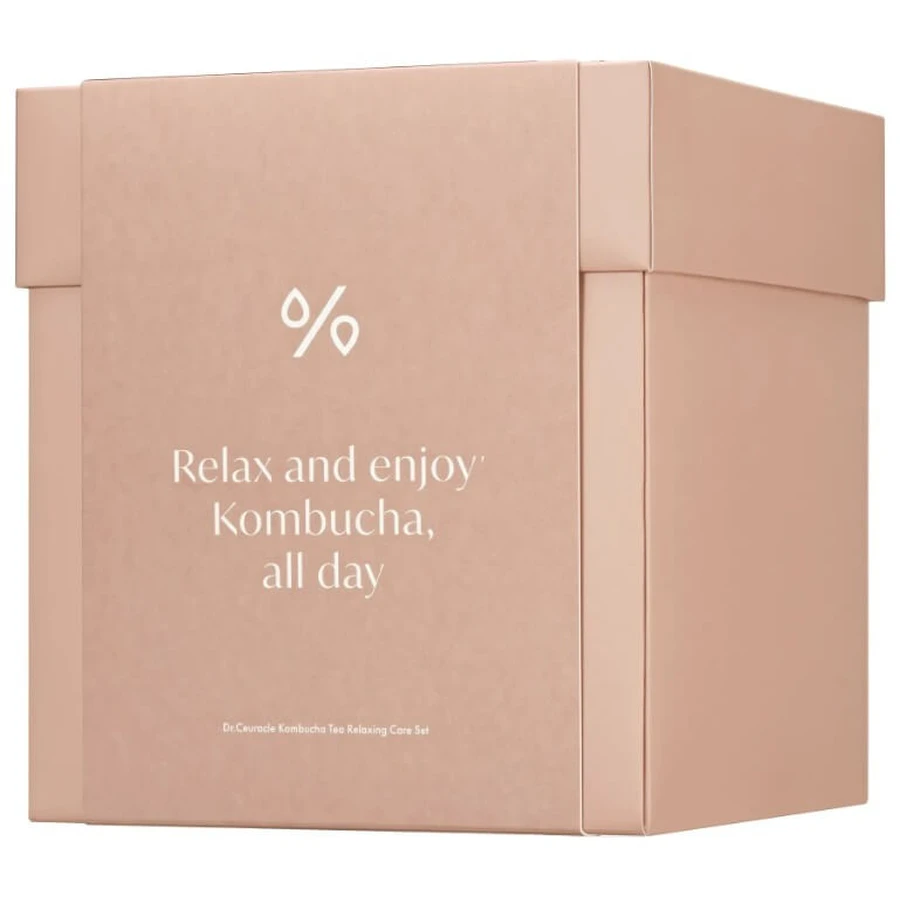 Набір Dr.Ceuracle Vegan Kombucha Tea Relaxing Care Set 3 в 1з екстрактом комбучі та чорного чаю, веганський: ціни та характеристики
