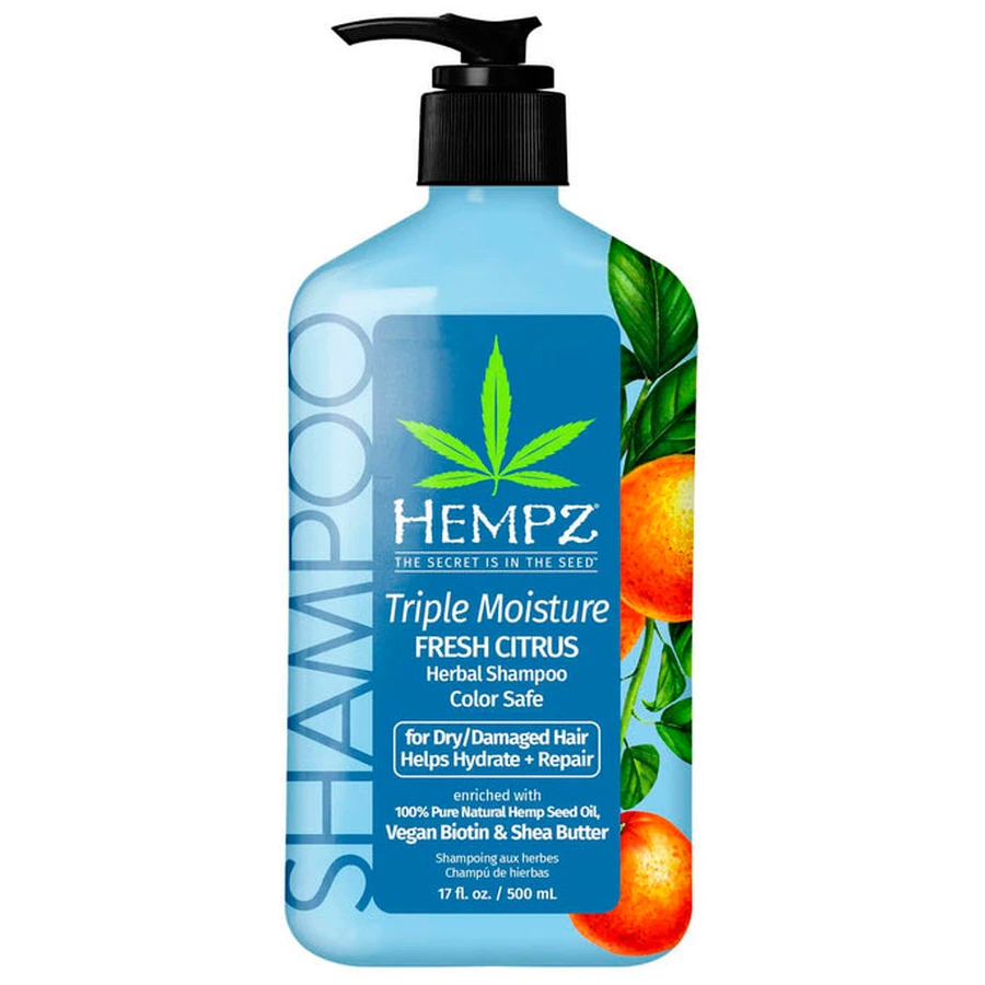 Шампунь для сухого волосся HEMPZ Потрійне зволоження, 500 мл: ціни та характеристики
