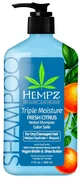 Шампунь для сухого волосся HEMPZ  Потрійне зволоження, 500 мл