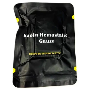 Бинт гемостатичний QuikClot Kaolin Hemostatic Gauze Z-складений, 7.5 см × 3.7 м