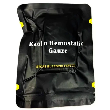 Бинт гемостатичний QuikClot Kaolin Hemostatic Gauze Z-складений, 7.5 см × 3.7 м: ціни та характеристики