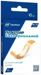 Пластырь MP MedPlast бактерицидный на полиэтиленовой основе, 10 шт.
