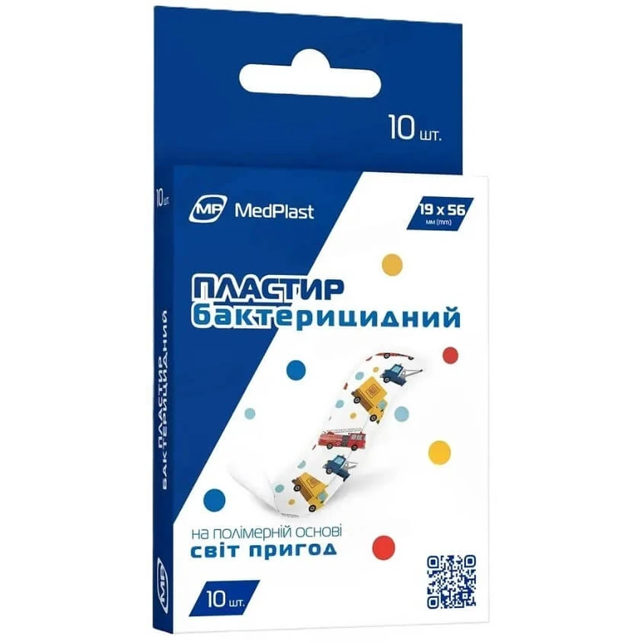 Пластырь бактерицидный MP MedPlast детский Мир приключений 10 шт.: цены и характеристики