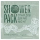 Душ сухой для рук или ног Shower Pack Пенная салфетка + полотенце
