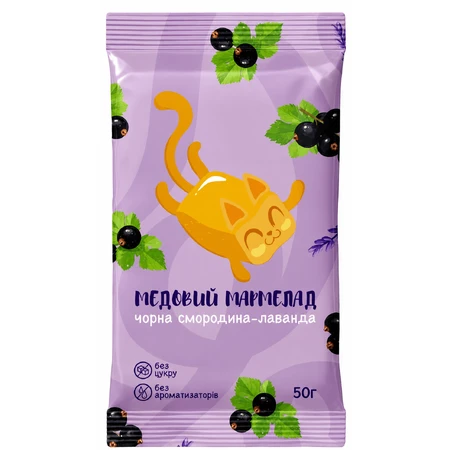 Мармелад медовый AMC Pharm черная смородина и лаванда, 50 г: цены и характеристики