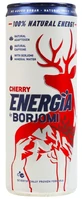 Напій безалкогольний Borjomi Energia газований тонізувальний соковий зі смаком вишні, 240 мл