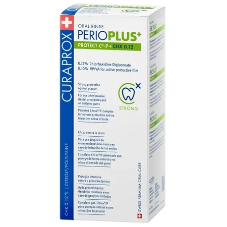 Ополіскувач для ротової порожнини Curaprox Perio Plus Protect CHX 0,12% хлоргексидину, 200 мл: ціни та характеристики