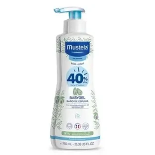 Mustela DUPLO BabyGel 2×750 мл
