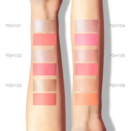 J.Cat Beauty 2 в 1 Piece of Cake Blush + Highlighter, рум’яна та хайлайтер 2 в 1 105 One in a melon, 12,1 г: ціни та характеристики