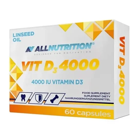 Набор из 2 упаковок Allnutrition Vit D3 4000, капсулы, 60 шт.: цены и характеристики