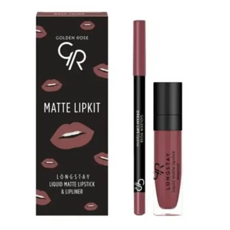 Golden Rose Matte Lipkit, набор для макияжа губ, цвет «тауп», 7,6 г: цены и характеристики
