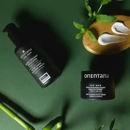 Orientana, антивозрастной крем для мужчин с бамбуком и женьшенем, 50 мл: цены и характеристики