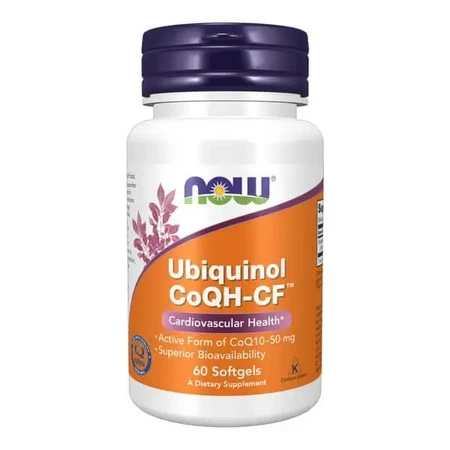 Now Foods Ubiquinol CoQH-CF, капсулы, 60 шт.: цены и характеристики