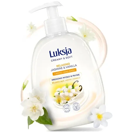 Luksja Creamy &amp; Soft, розслаблююче рідке мило, жасмин і ваніль, 500 мл: ціни та характеристики
