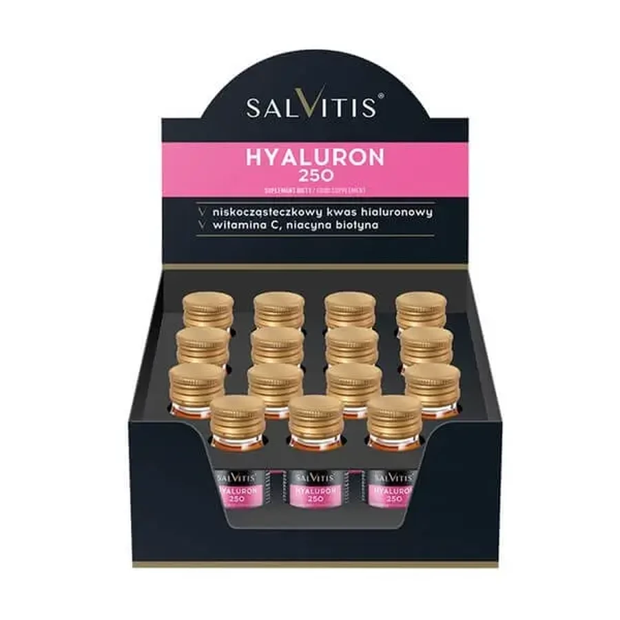 Набор Salvitis Hyaluron 250, 30 мл × 15 шт.: цены и характеристики