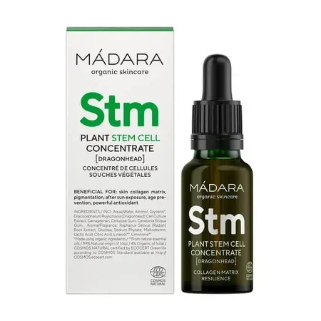 Madara Plant Stem Cell Concentrate, концентрат для обличчя з рослинними стовбуровими клітинами, 17,5 мл: ціни та характеристики