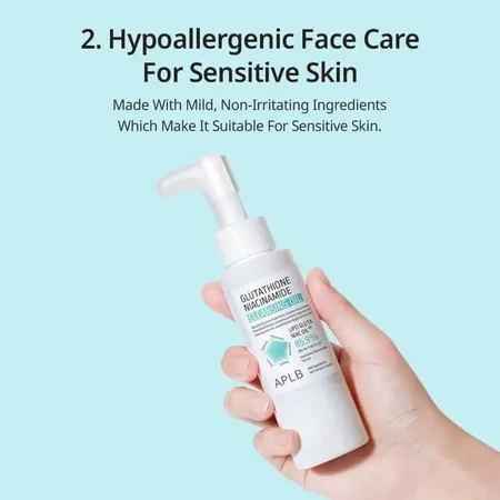 APLB Glutathione Niacinamide Cleansing Oil, олія для вмивання обличчя, 105 мл: ціни та характеристики