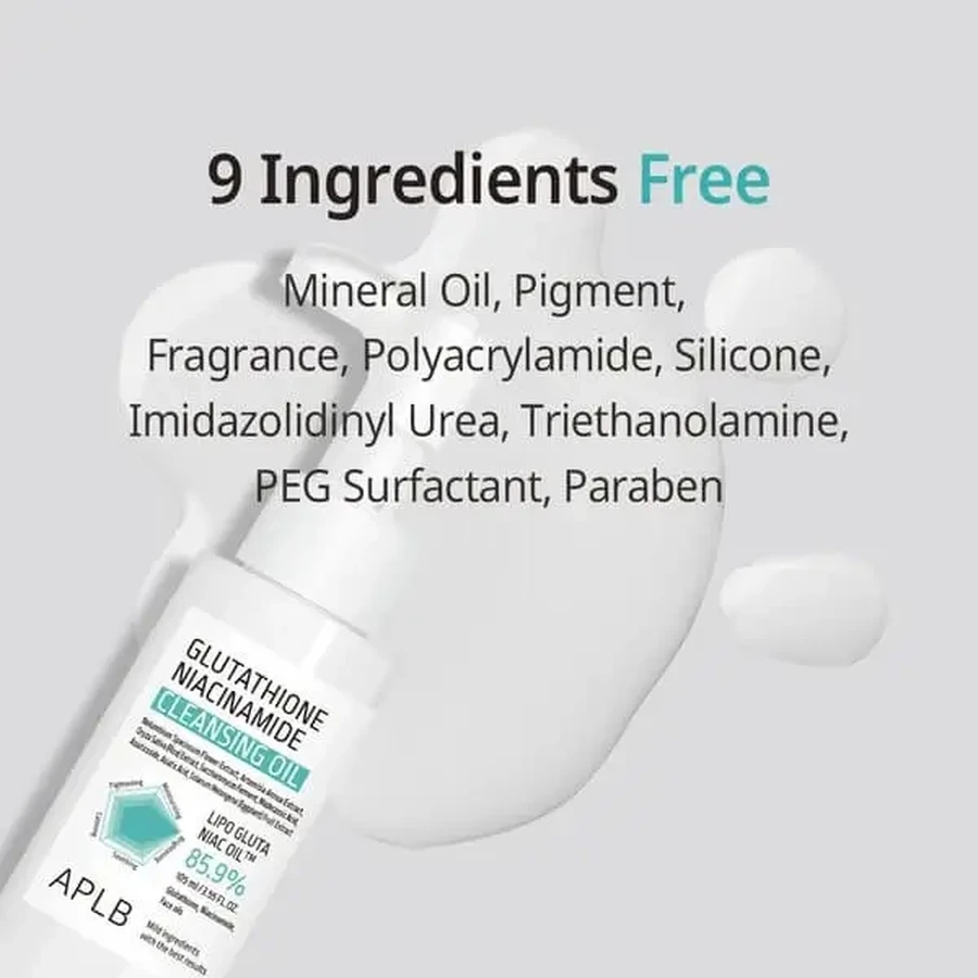APLB Glutathione Niacinamide Cleansing Oil, олія для вмивання обличчя, 105 мл: ціни та характеристики