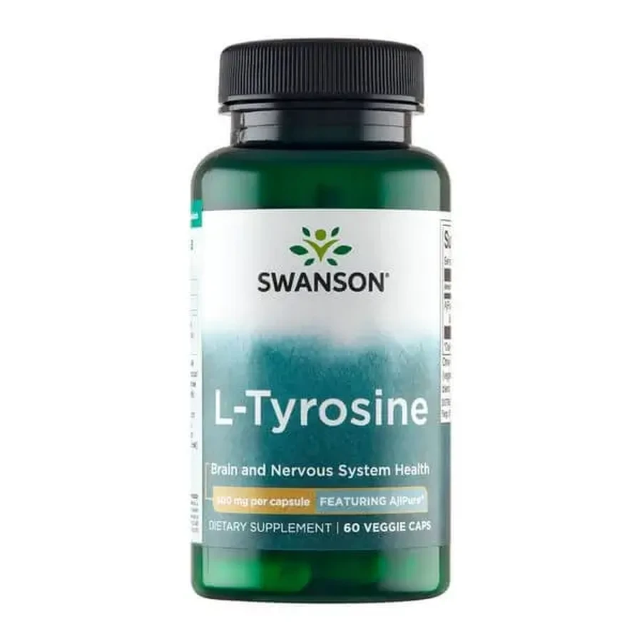 Swanson AjiPure L-тирозин, капсулы, 60 шт.: цены и характеристики
