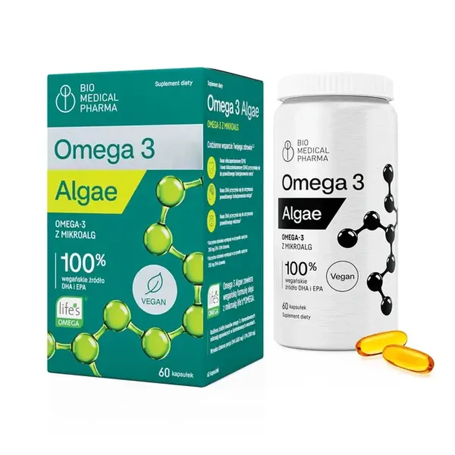 Omega 3 Algae, мягкие капсулы, 60 шт.: цены и характеристики