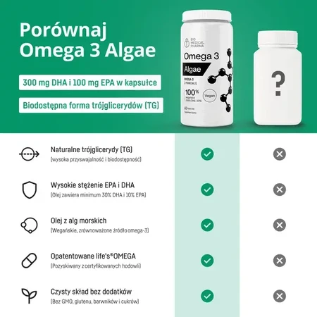 Omega 3 Algae, мягкие капсулы, 60 шт.: цены и характеристики