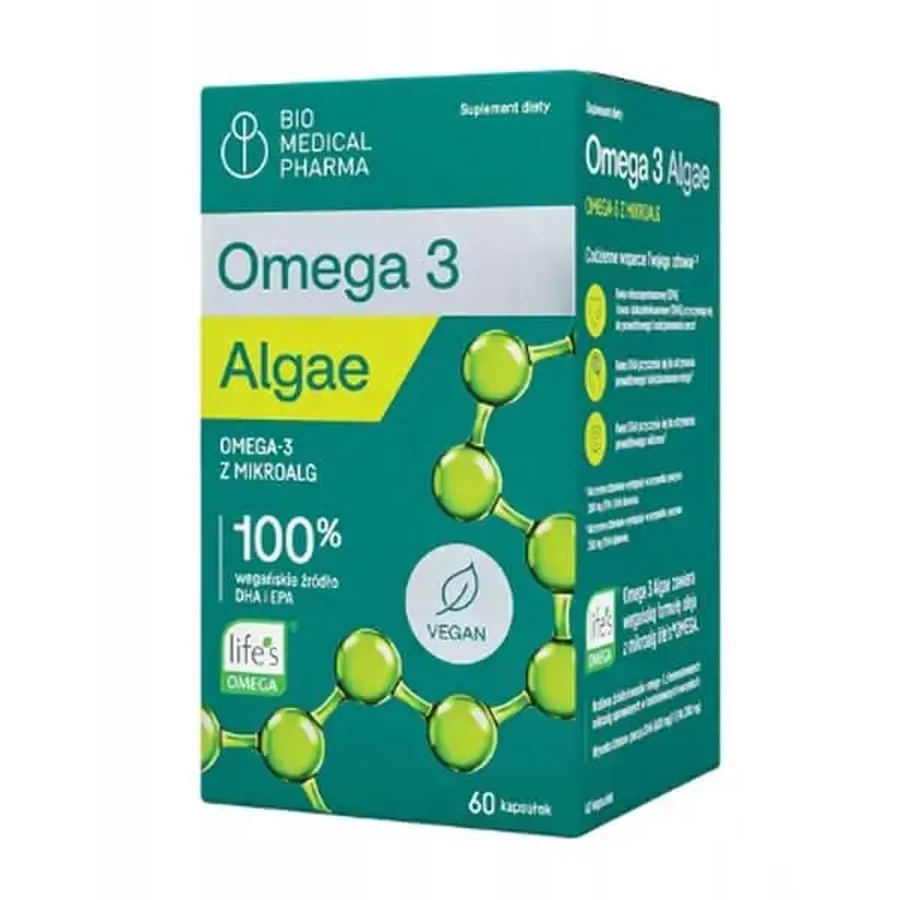 Omega 3 Algae, мягкие капсулы, 60 шт.: цены и характеристики