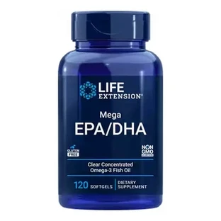 Life Extensions Mega EPA/DHA, капсули, 120 шт.