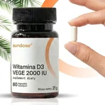 Sundose Витамин D3 Vege 2000 МЕ, твердые капсулы, 60 шт.: цены и характеристики