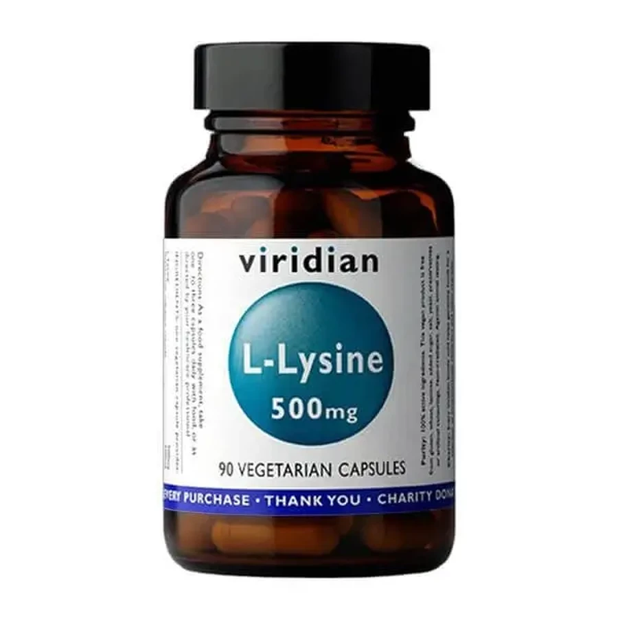 Viridian, L-лизин 500 мг, капсулы, 90 шт.: цены и характеристики