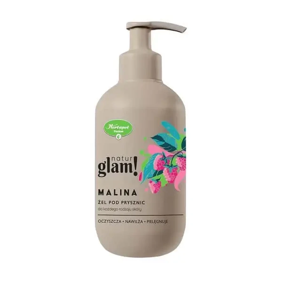 Natur Glam!, гель для душу, Малина, 300 мл: ціни та характеристики