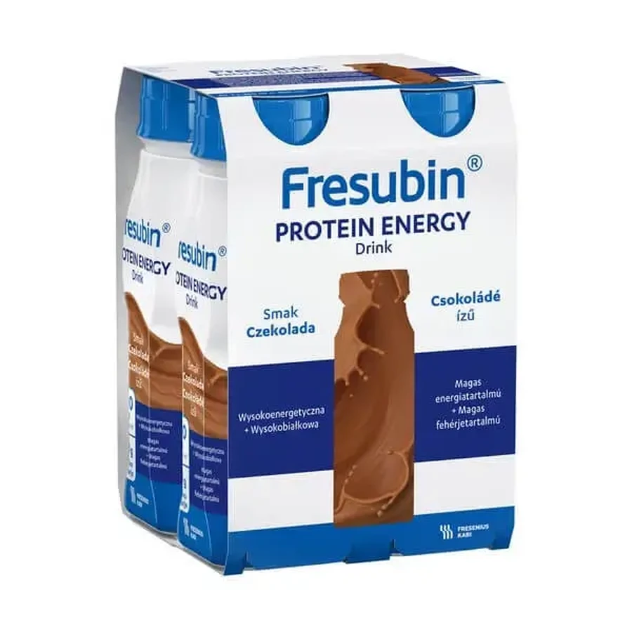 Енергетичний напій Fresubin Protein, рідина зі смаком шоколаду, 16×200 мл: ціни та характеристики