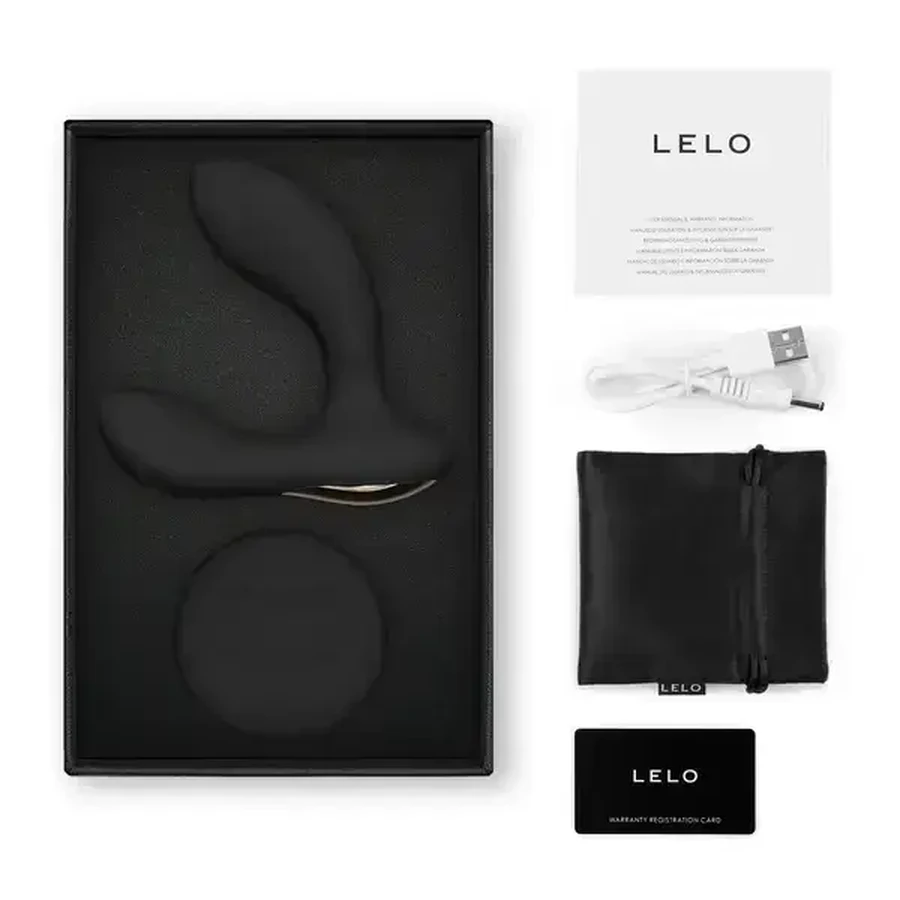 Lelo Hugo 2 Remote Black, массажер простаты с пультом дистанционного управления, 1 шт.: цены и характеристики