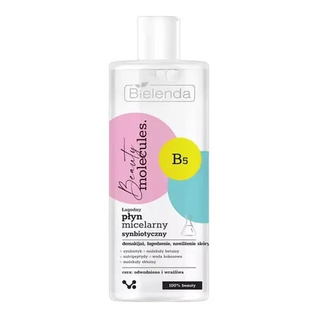 Bielenda Beauty Molecules, мягкая синбиотическая мицелярная жидкость, 500 мл: цены и характеристики