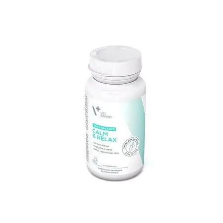 Vet Expert Calm&amp;relax, препарат для снятия симптомов стресса у собак и кошек, капсулы с откручивающейся крышкой, 30 шт.: цены и характеристики