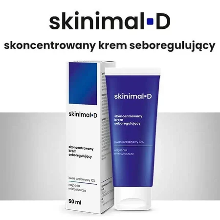 Skinimal D, концентрированный крем для регулирования выделения кожного сала, 50 мл: цены и характеристики