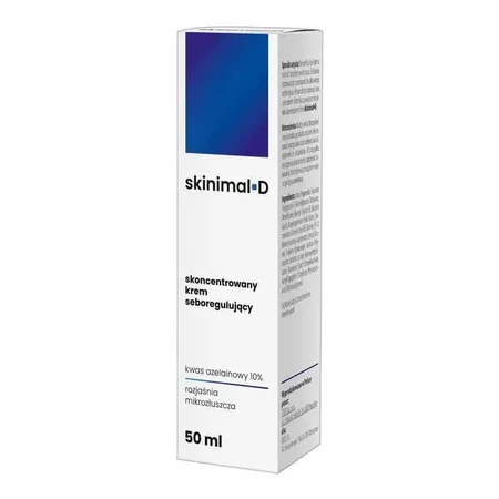 Skinimal D, концентрированный крем для регулирования выделения кожного сала, 50 мл: цены и характеристики