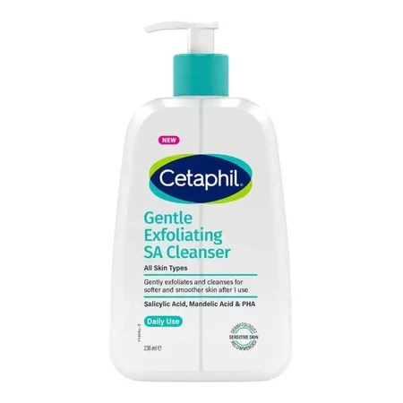 Cetaphil Gentle Exfoliating SA, мягкий отшелушивающий гель для умывания лица и тела, 236 мл: цены и характеристики