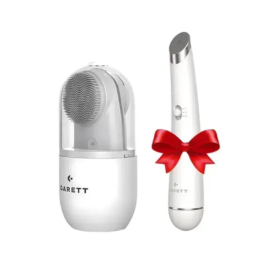 Garett Beauty Multi Clean + Glow Eye, набір приладів для догляду за шкірою, 2 шт.: ціни та характеристики