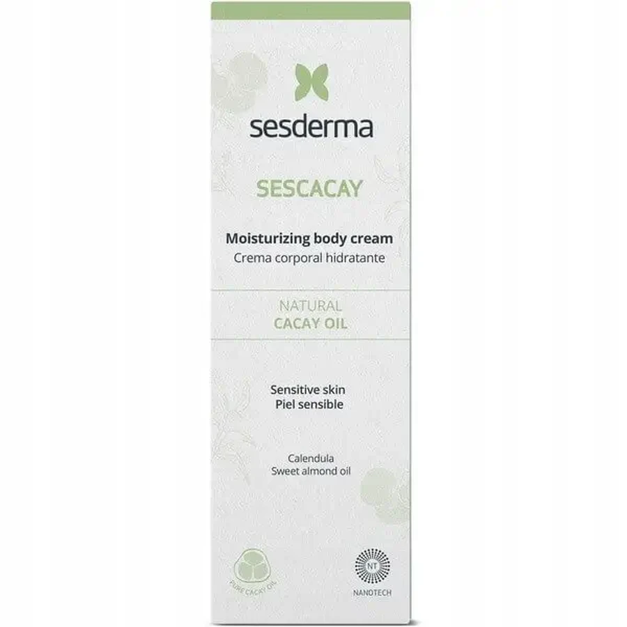 Sesderma Sescacay, увлажняющий крем для тела, 250 мл: цены и характеристики