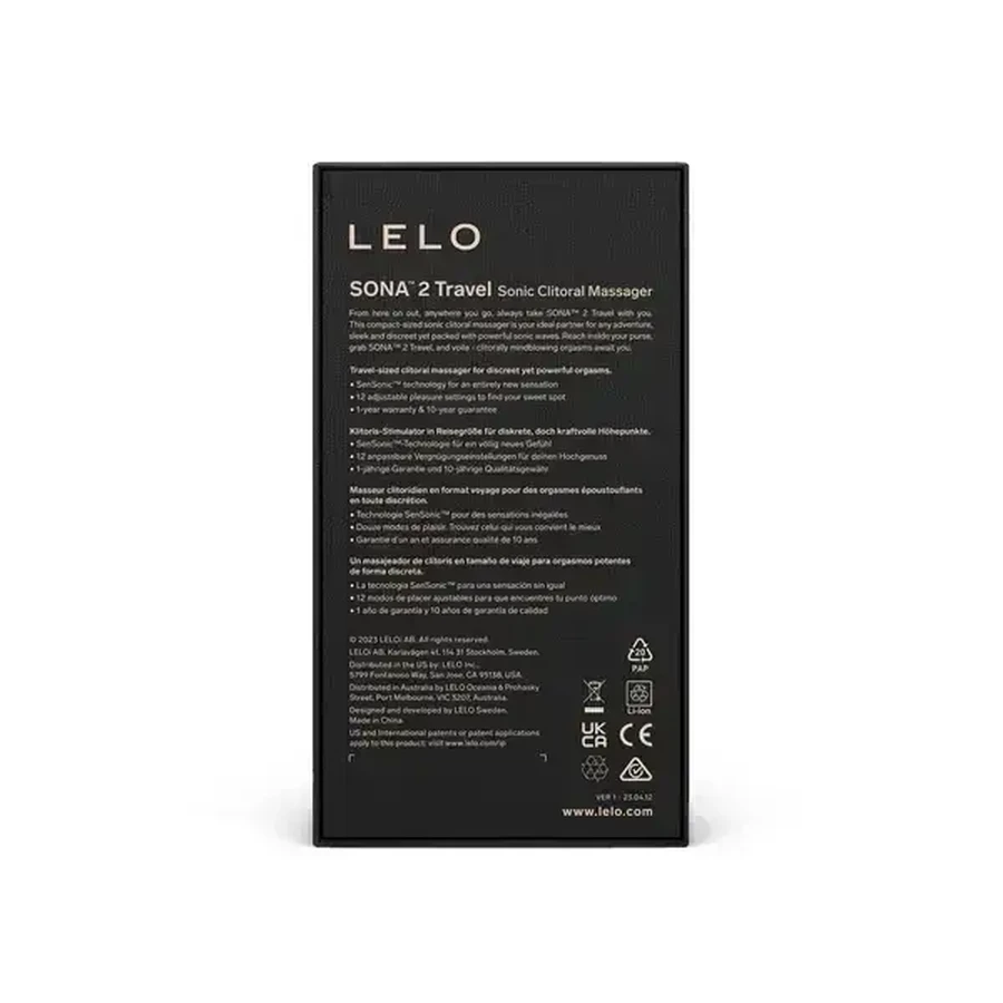 Lelo Sona 2 Travel Pink, компактний звуковий стимулятор клітора, 1 шт.: ціни та характеристики