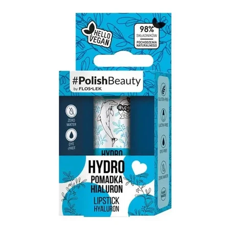 Flos-Lek Vege Lip Care Hydro, гіалуронова помада, 1 шт.: ціни та характеристики