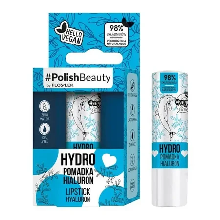 Flos-Lek Vege Lip Care Hydro, гіалуронова помада, 1 шт.: ціни та характеристики