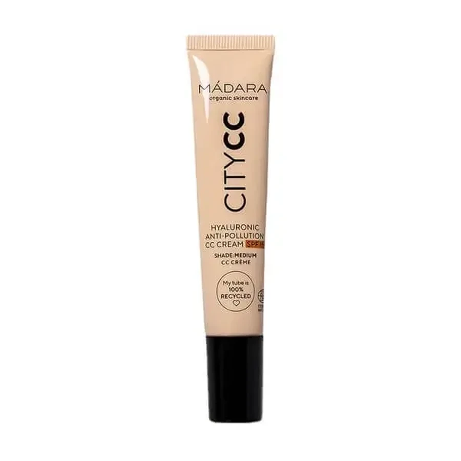 Madara Hyaluronic Anti-Pollution CC Cream SPF 15, тонирующий крем, оттенок Medium, 15 мл: цены и характеристики