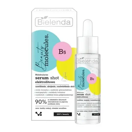 Bielenda Beauty Molecules, молекулярна електролітна сироватка-шот, 30 г: ціни та характеристики