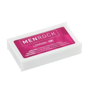 Men Rock Double Edged Razor Blades, лезвия для бритвы с двойным лезвием, 5 шт.